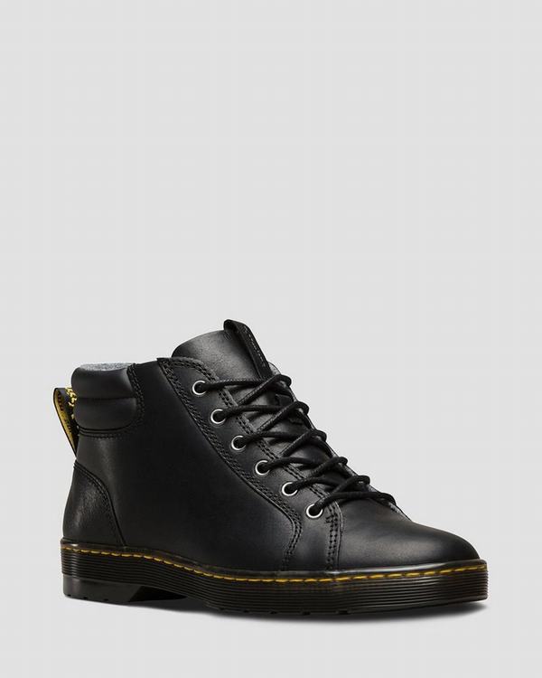 Dr Martens Pánské Kotníkové Boty Plaza Černé, CZ-607823